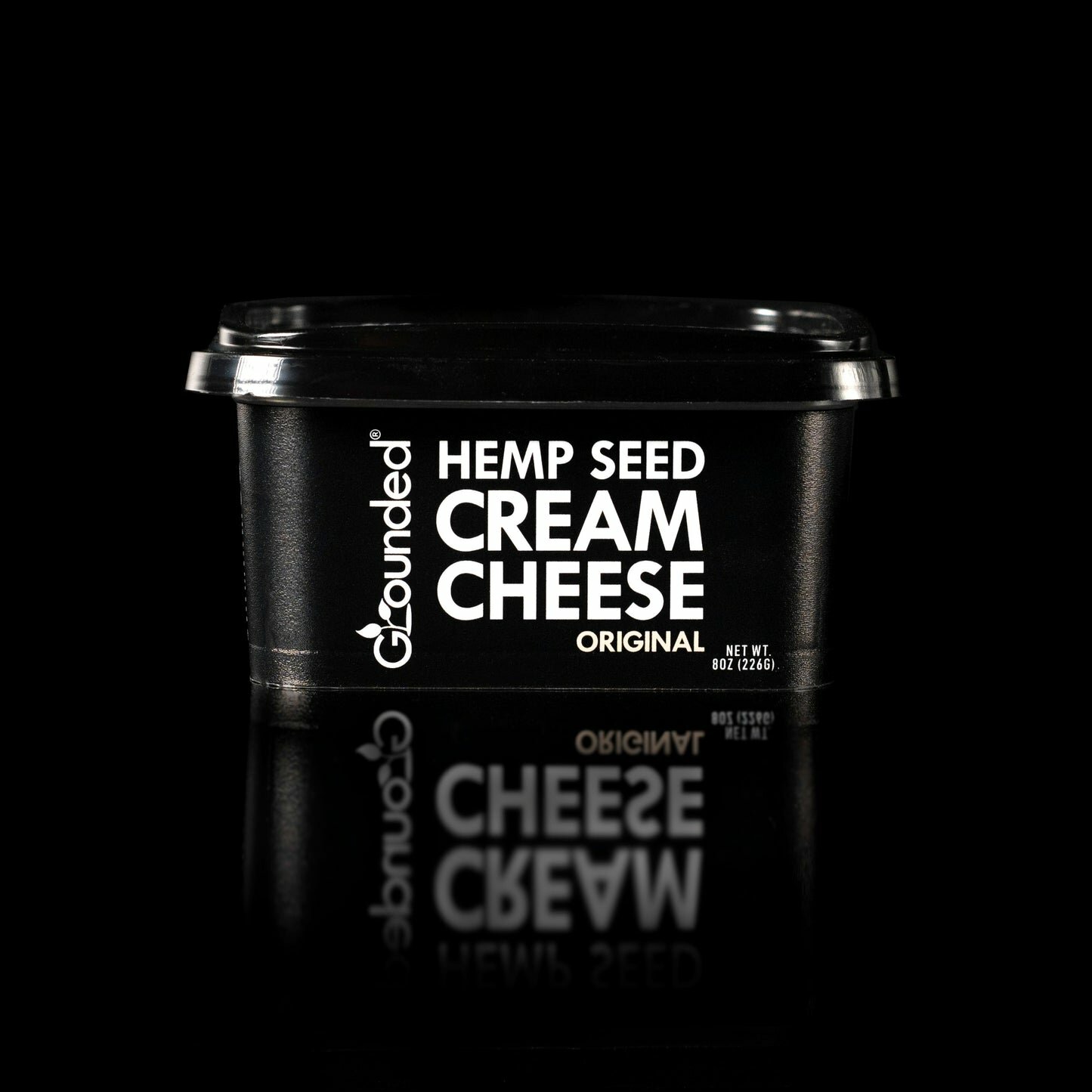 Grounded Hemp Seed Original Cream Cheese | 100% Plant Based | Nut Free | Soy Free | Keto | Lactose Free cheese. All natural, sustainable vegan cheese made from hemp. Dairy free alternative to cream cheese. Use in sweet or savory cream cheese recipes.